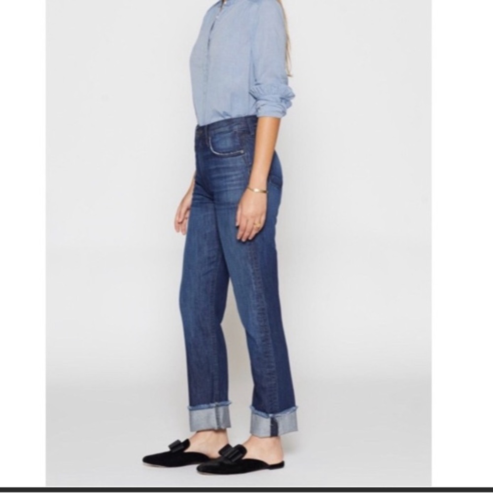 New Joie Josie straight leg jeans in color danseur size 25